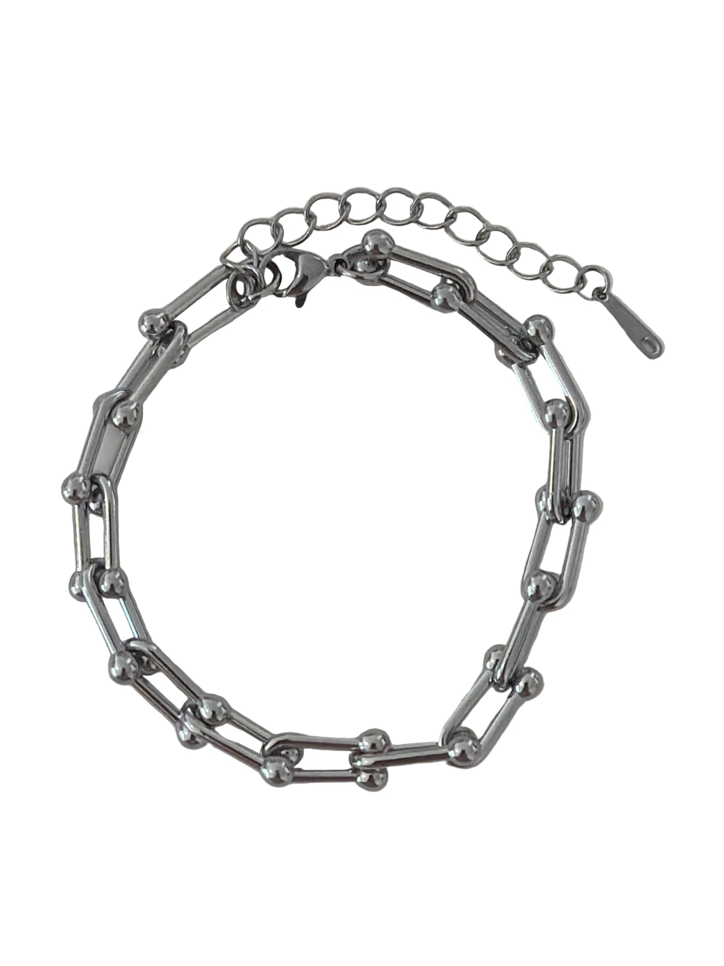 Connection bracelet silver