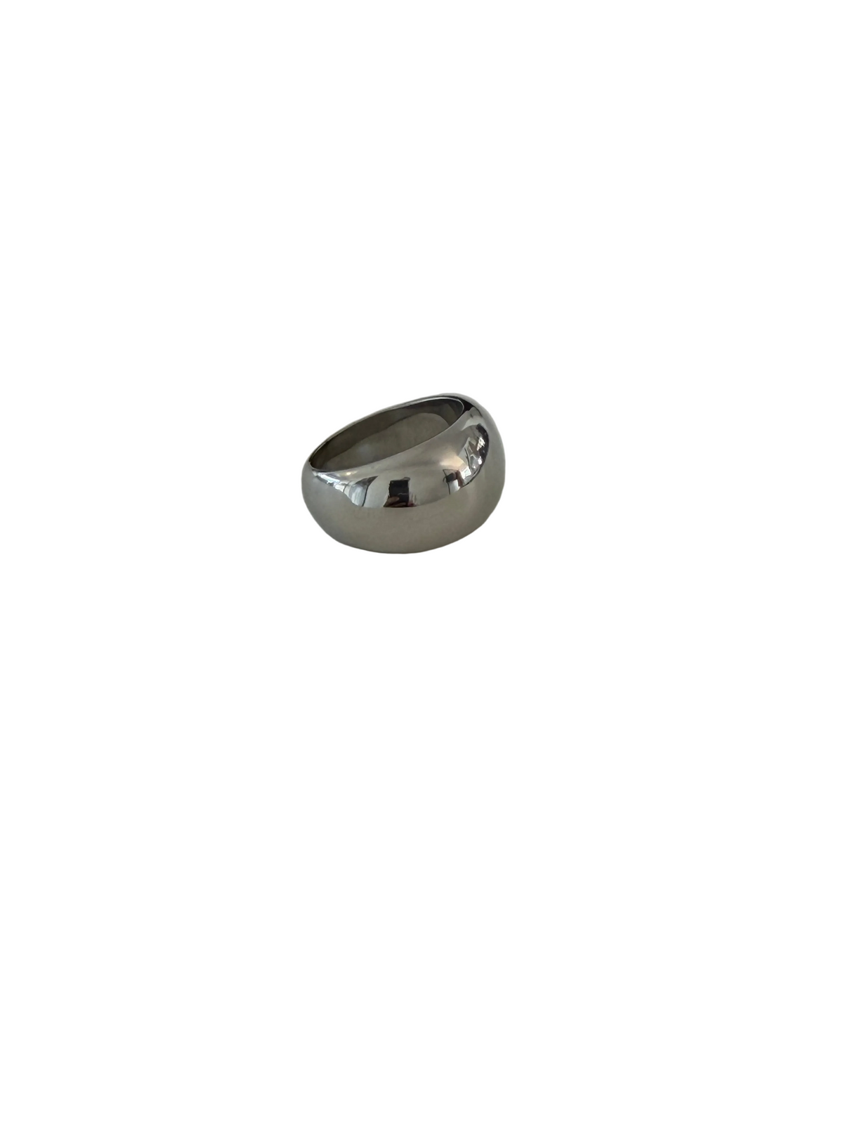 Dome ring silver