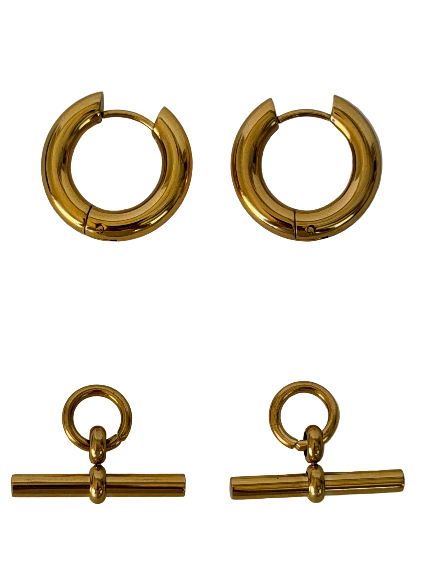 Switch Hoops Gold