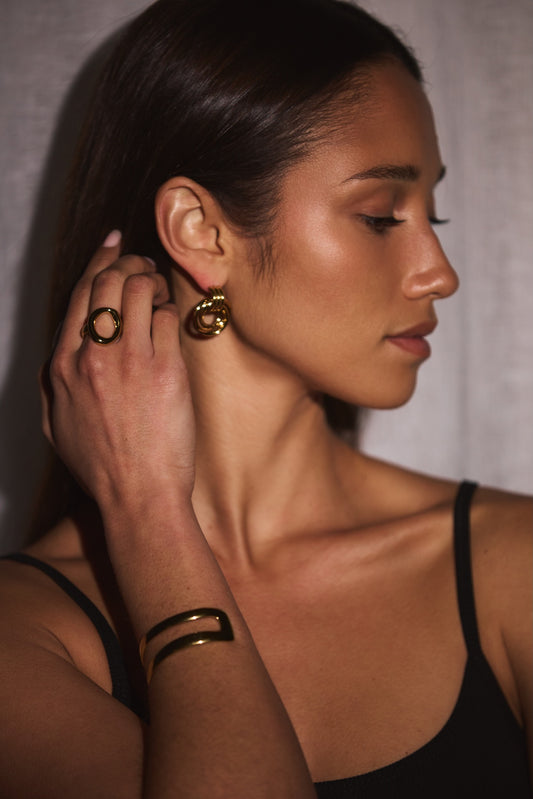 Mood Earrings - Gold