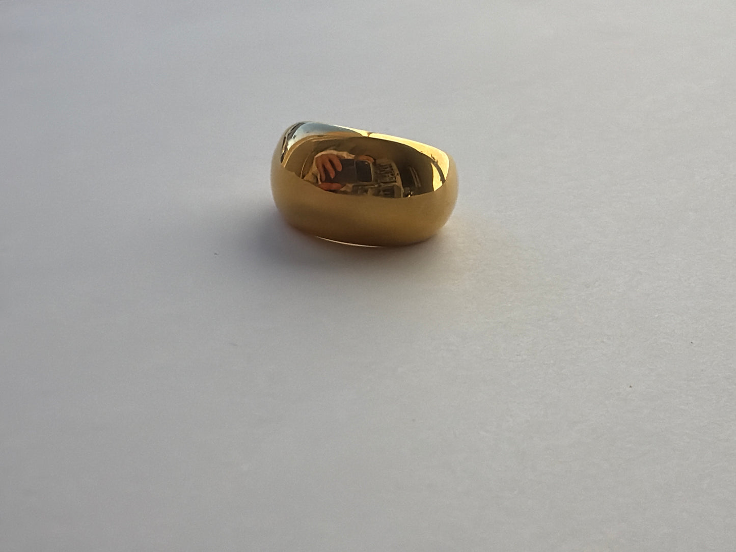 Dome ring gold