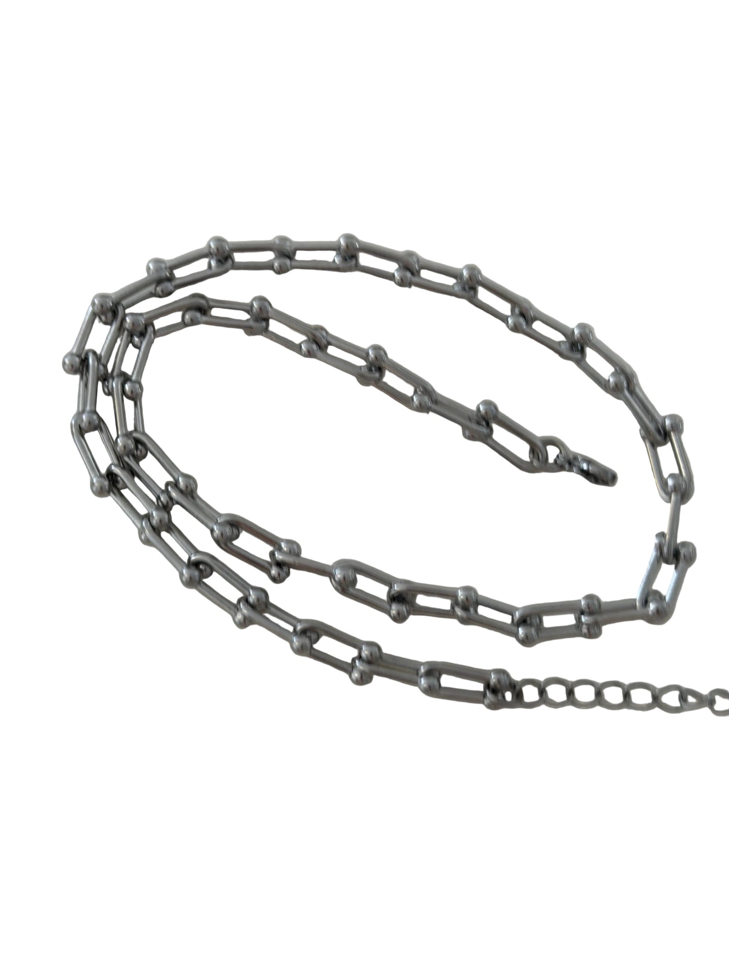 Connection necklace silver