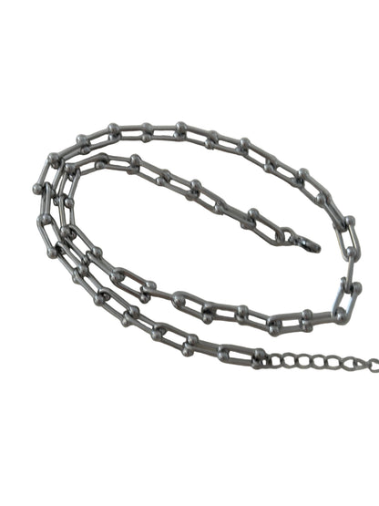 Connection necklace silver