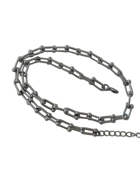 Connection necklace silver