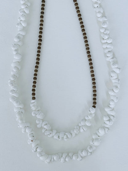 Coastal shell beads