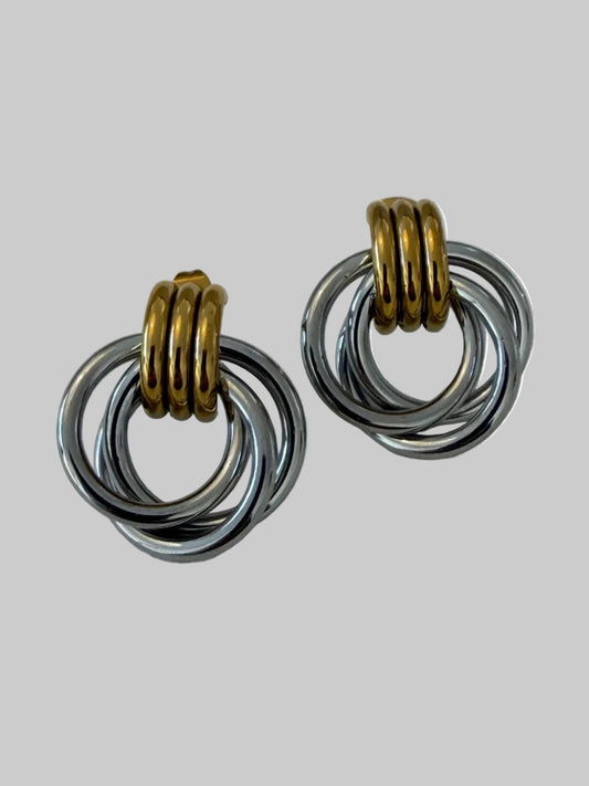 Mood Earrings - Silver/Gold