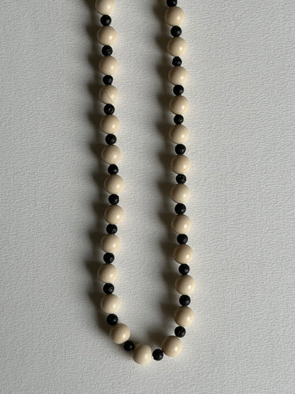 Bone and Onyx Beads