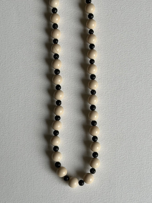 Bone and Onyx Beads