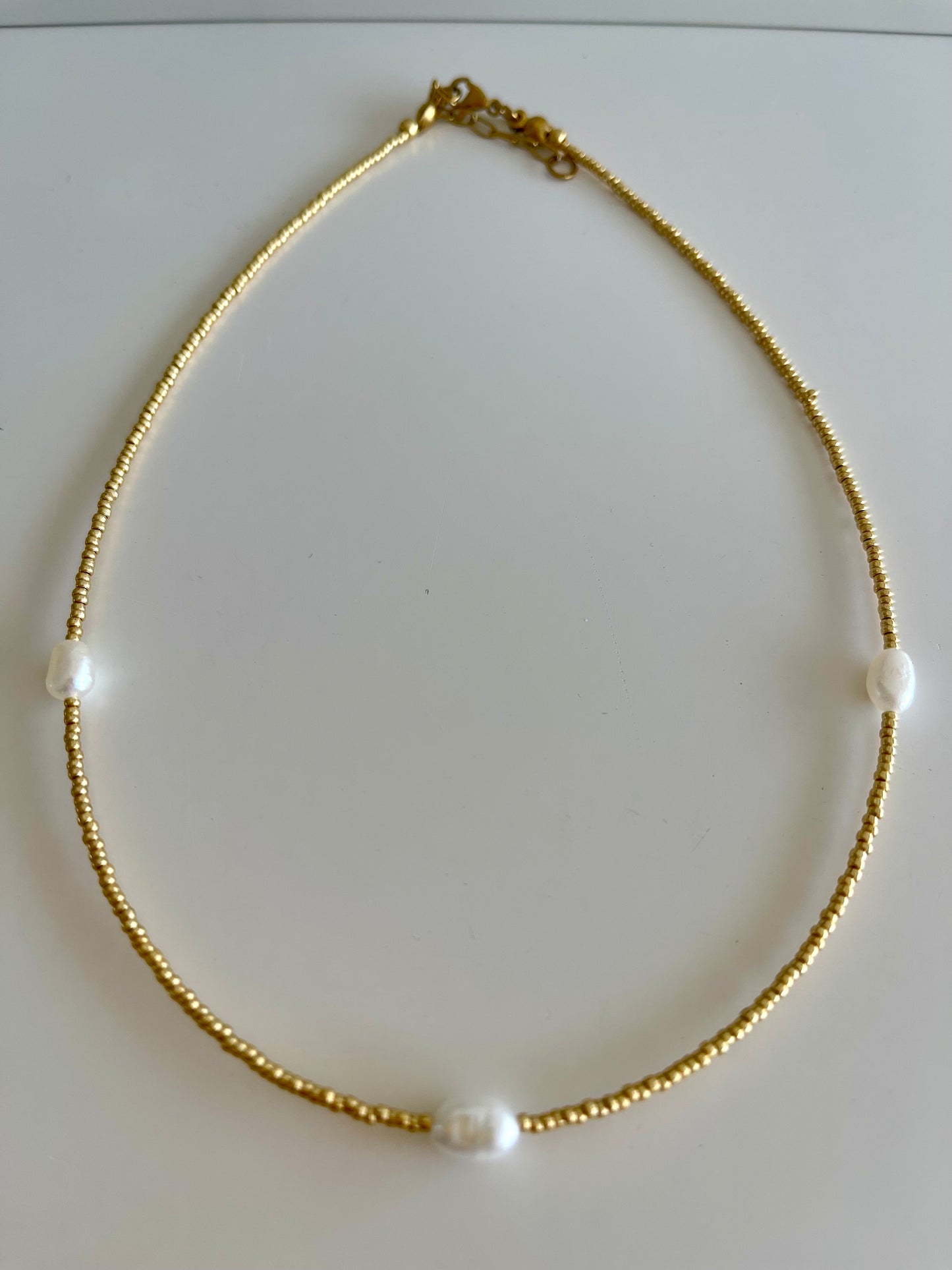 TRIO PEARL NECKLACE