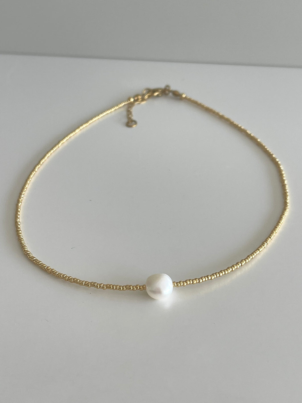ONE PEARL NECKLACE