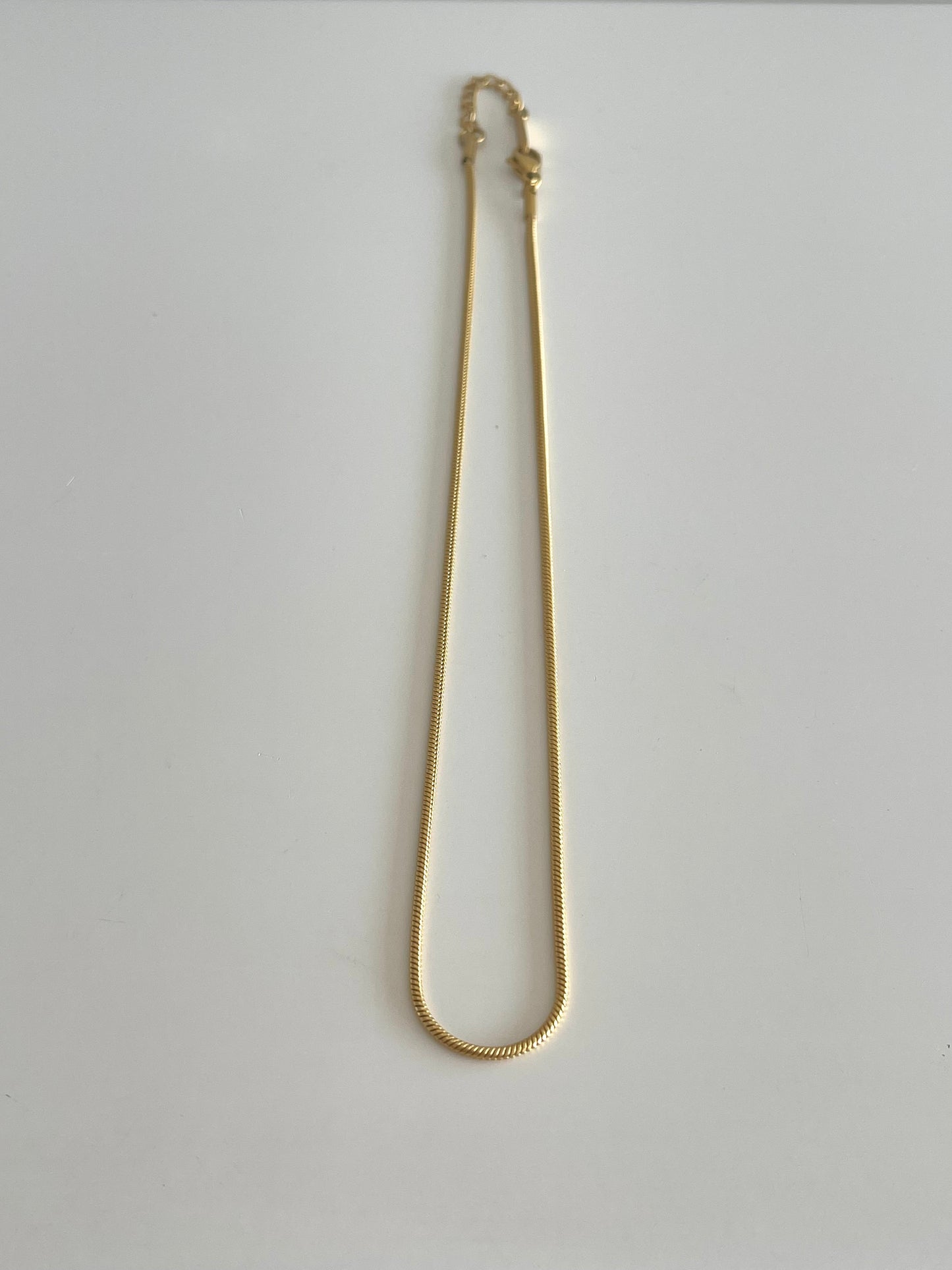 Petite Snake Chain Necklace