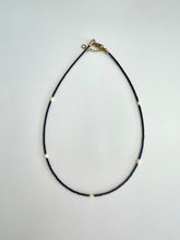 Load image into Gallery viewer, Noir Beaded Necklace
