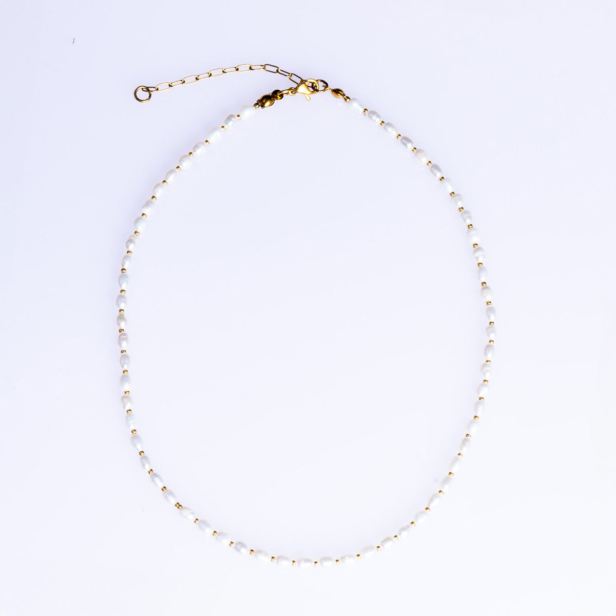 FLEUR PEARL NECKLACE