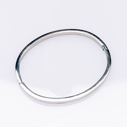 The Form Bangle - Silver