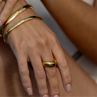 Wonky Ring - Gold