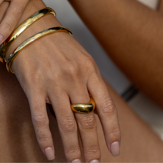 Wonky Ring - Gold