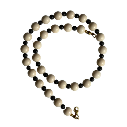 Bone and Onyx Beads
